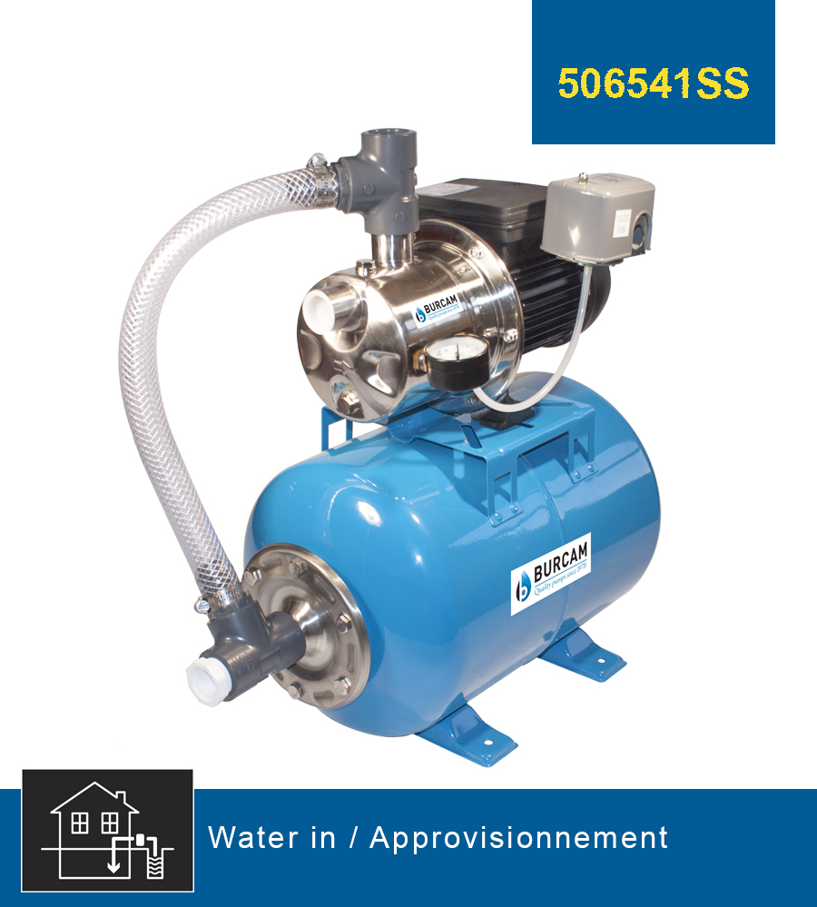 BURCAM manufactures shallow well and convertible jet pumps of 1/2