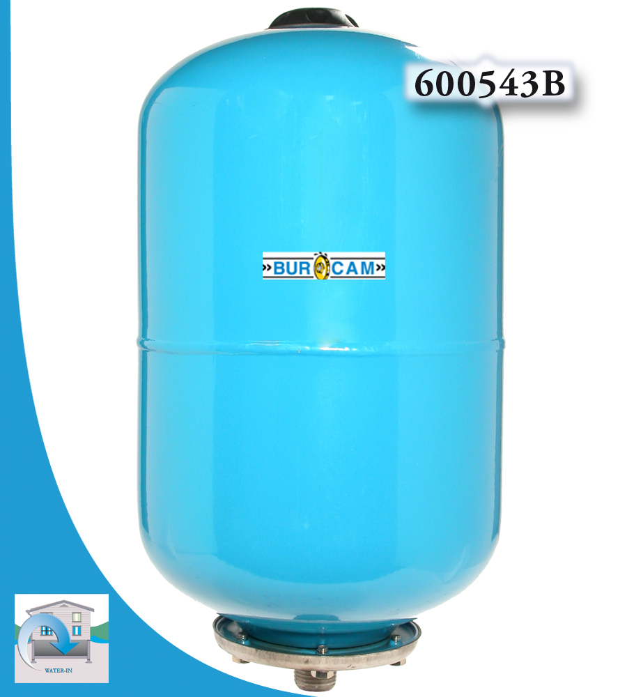 Burcam Réservoir à air captif vertical de 100 litres (26.4 USGAL)