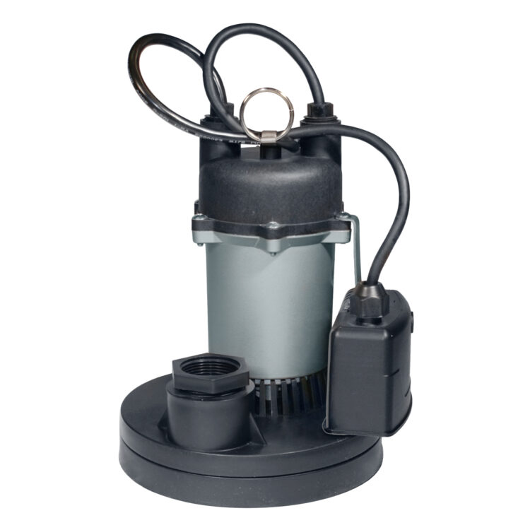 Zinc-Plated Sump Pump with Electronic Switch image