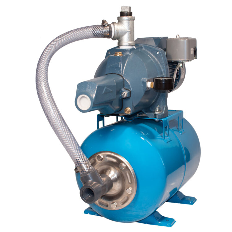 Convertible Cast-Iron Jet Pump with Pressure Tank image